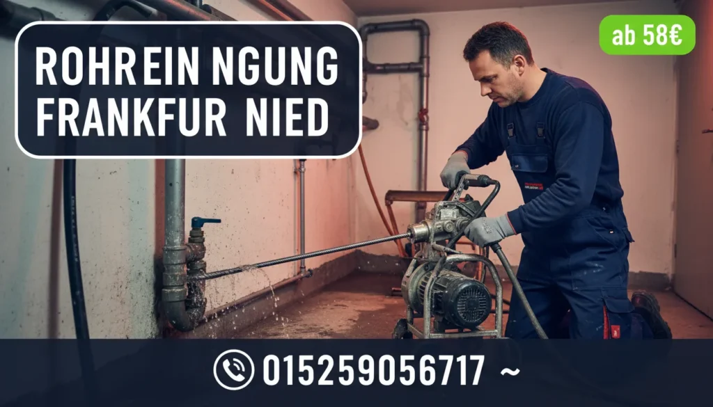 rohrreinigung frankfurt nied