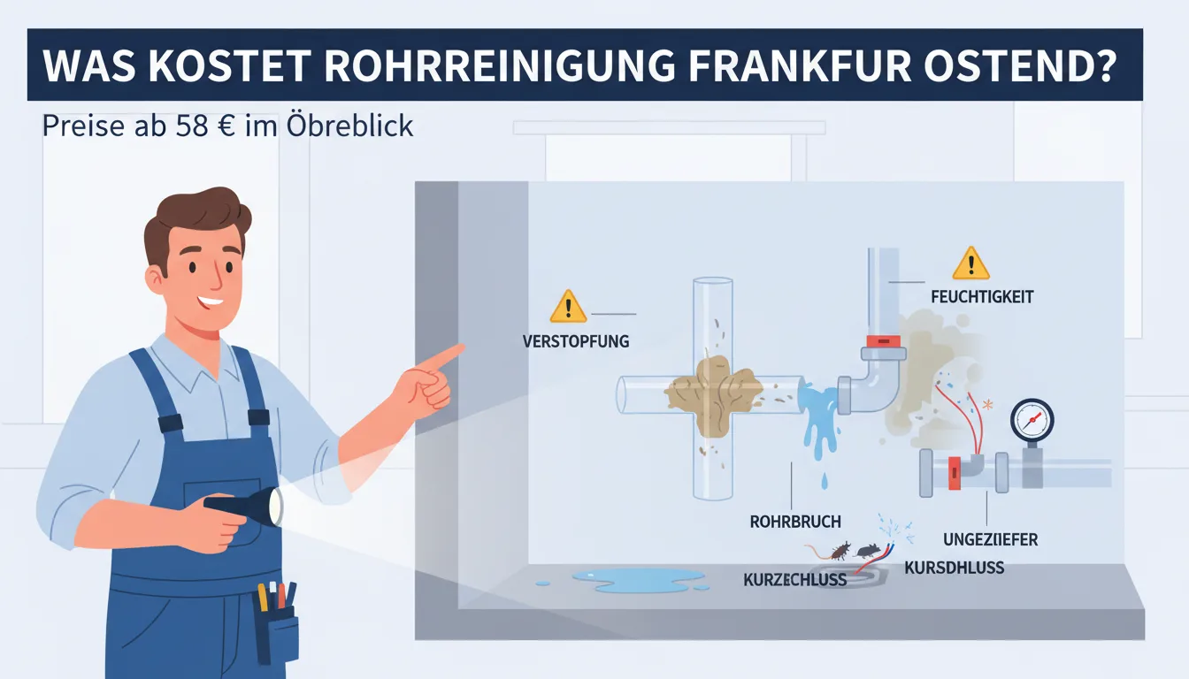 rohrreinigung frankfurt ostend – Problem