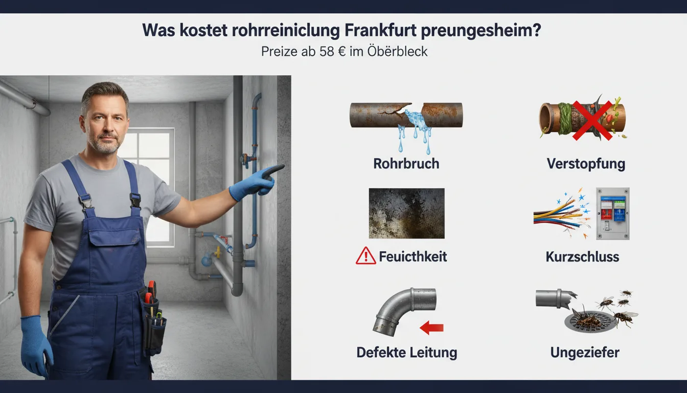 rohrreinigung frankfurt preungesheim – Problem