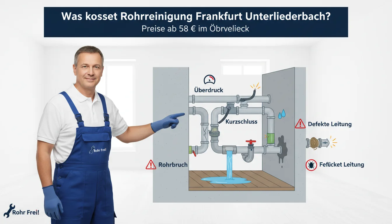 rohrreinigung frankfurt unterliederbach – Problem