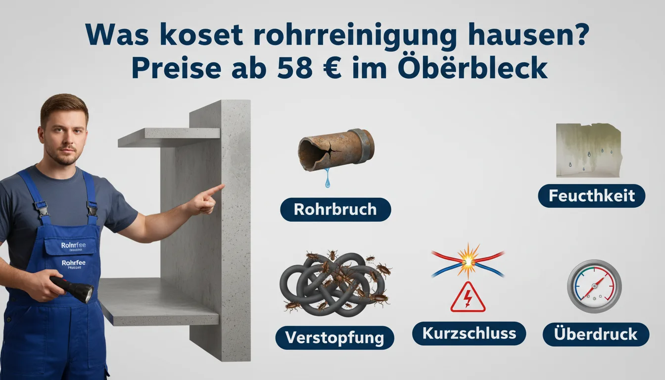 rohrreinigung hausen – Problem