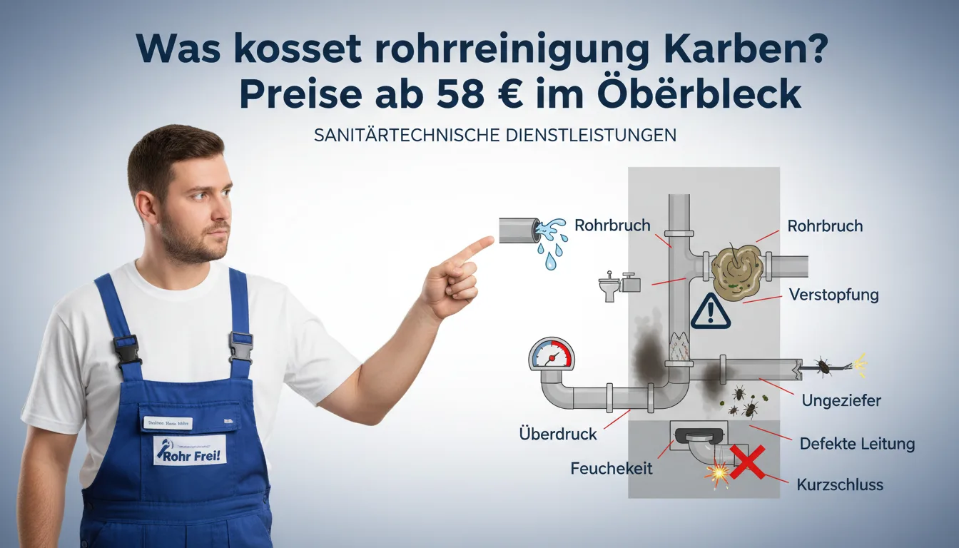rohrreinigung karben – Problem