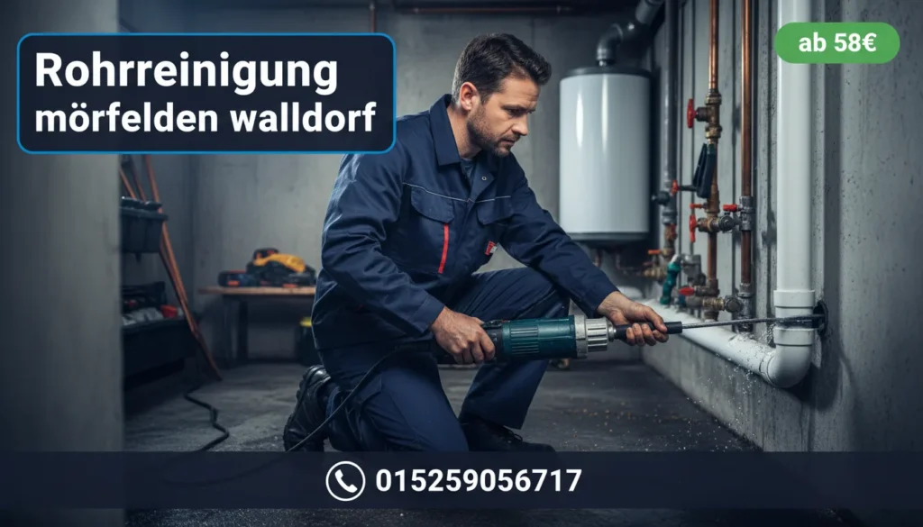 rohrreinigung mörfelden walldorf