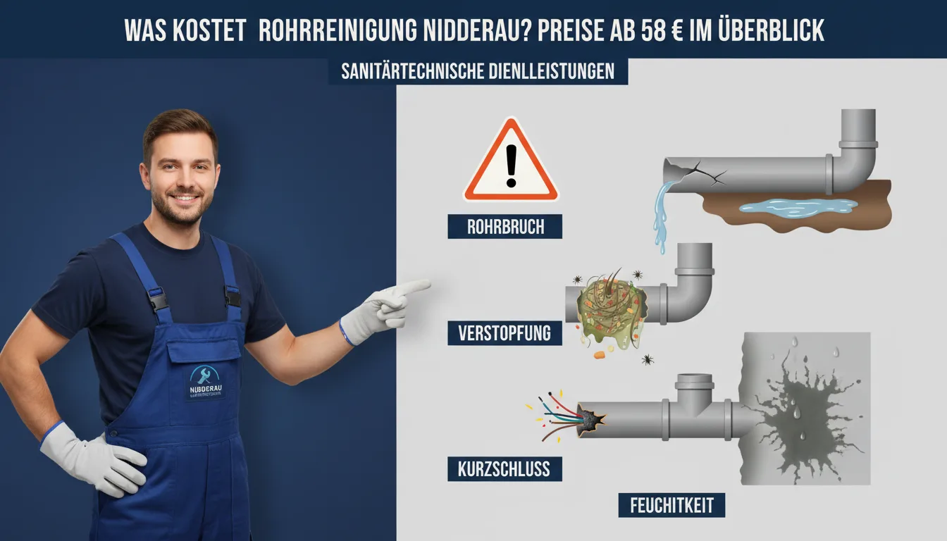 rohrreinigung nidderau – Problem
