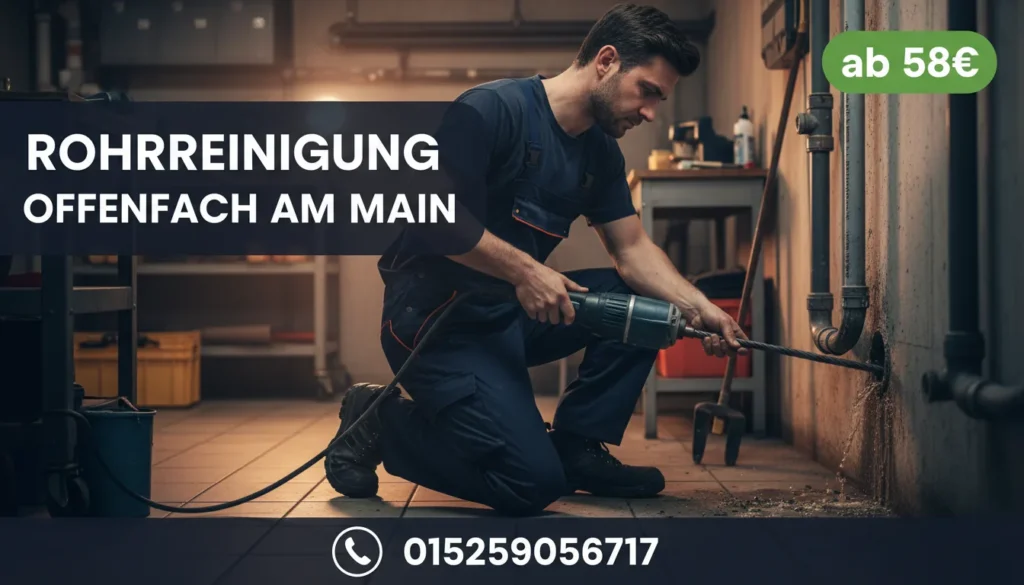 rohrreinigung offenbach am main