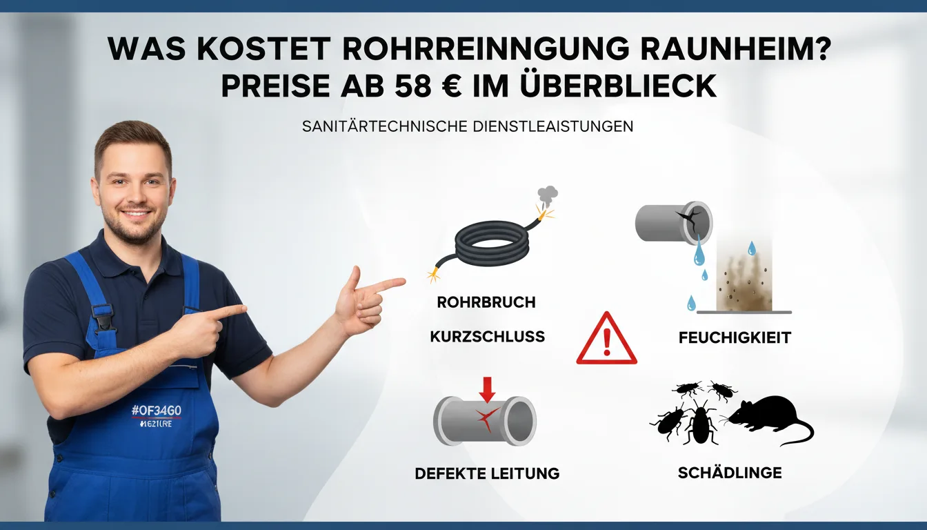 rohrreinigung raunheim – Problem